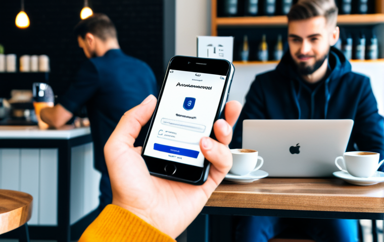 이메일 보안 설정 방법 및 중요성 - Password Manager**

"A person using a password manager on a laptop. The screen displays a complex pa...